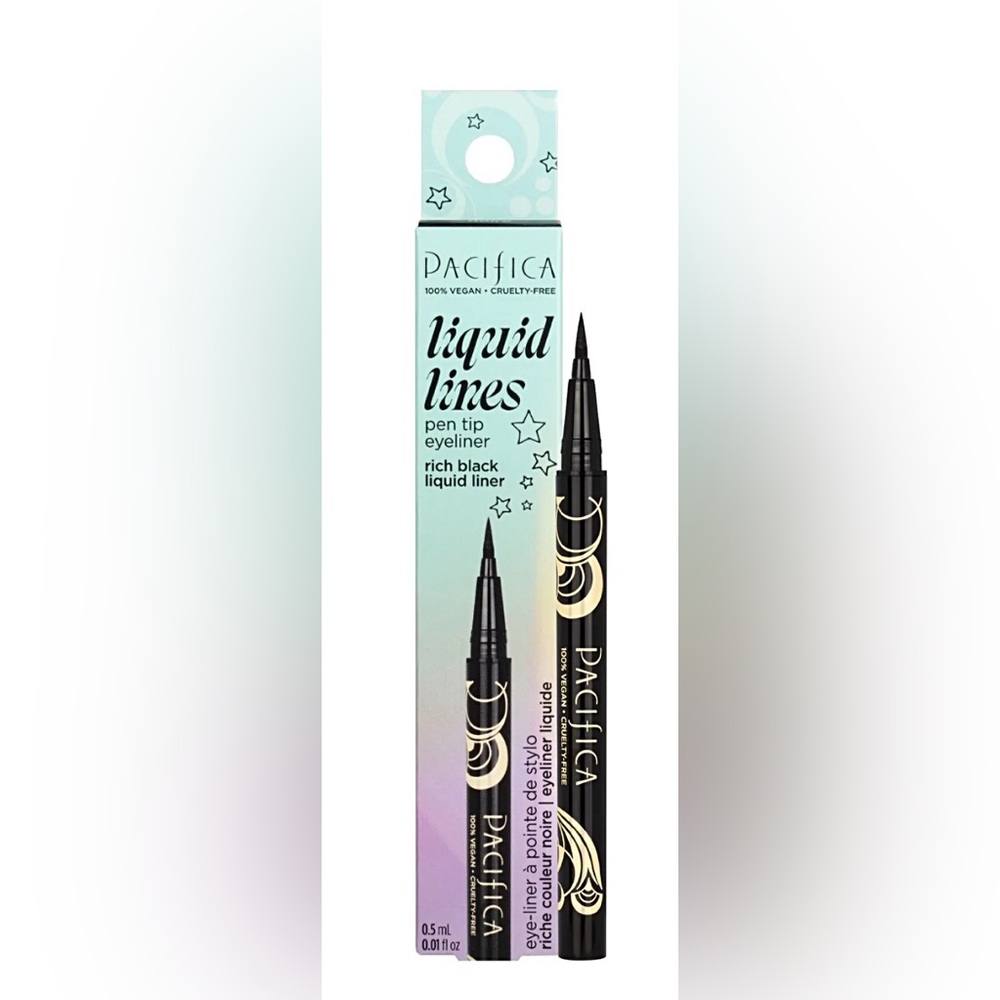 🆕 Pacifica Black Liquid Lines Pen Tip Eyeliner